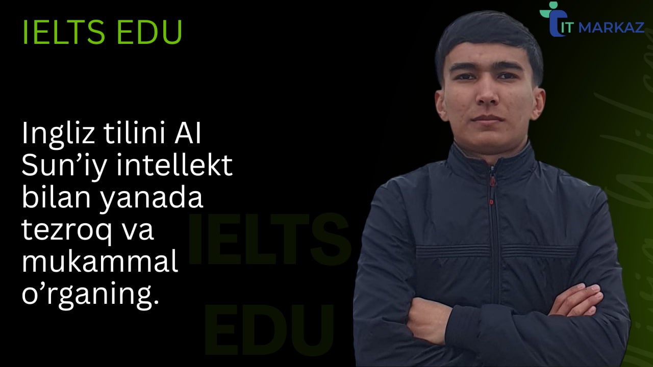 IELTS EDU — bu kurs emas. Bu tizim.